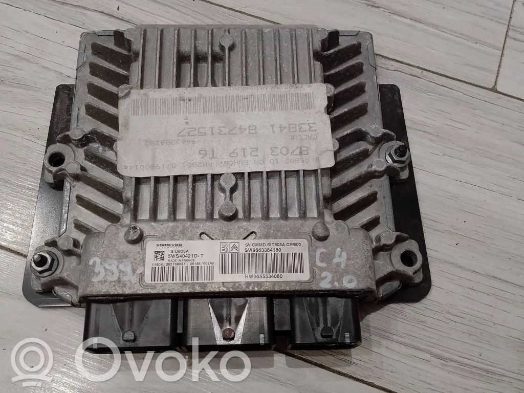Peugeot 206 Engine control unit/module ECU 