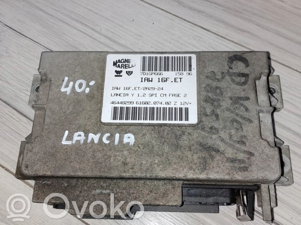 Lancia Ypsilon Engine control unit/module ECU 