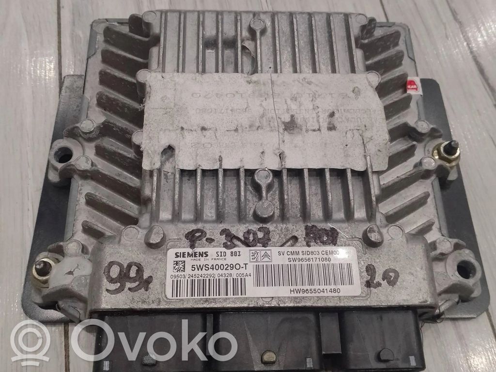 Peugeot 307 Engine control unit/module ECU 