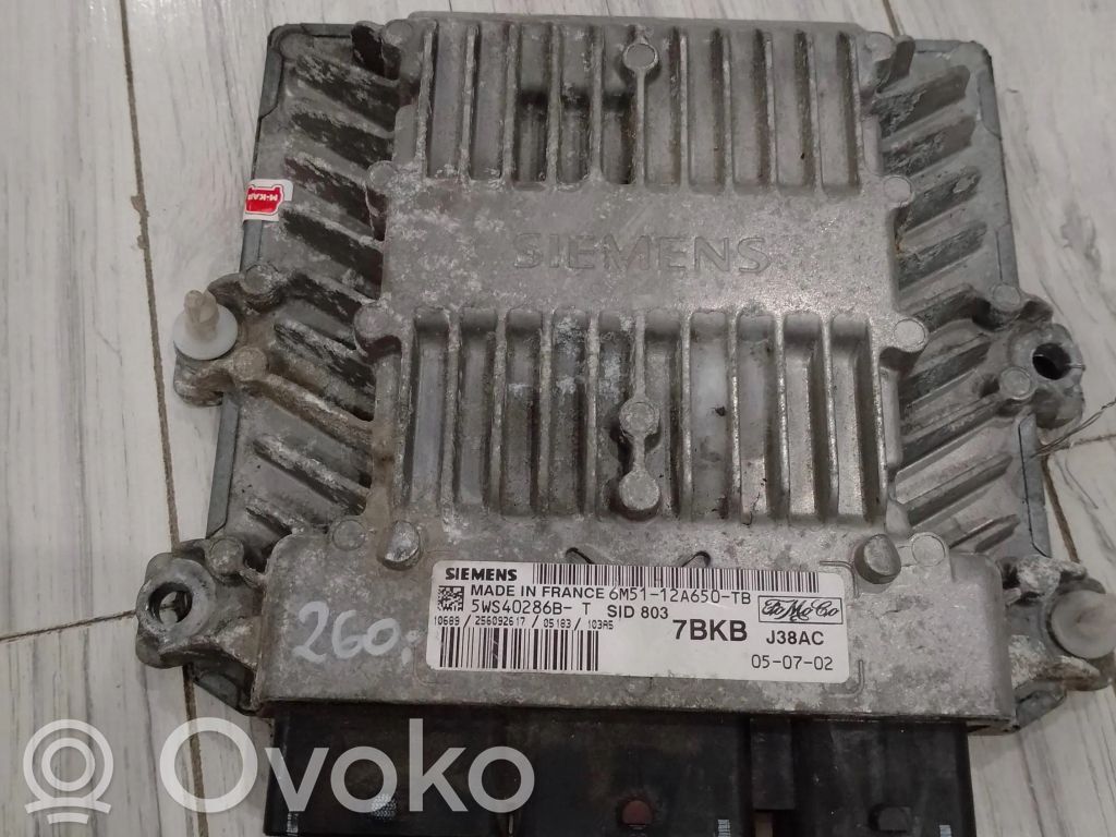 Ford Focus C-MAX Galios (ECU) modulis 