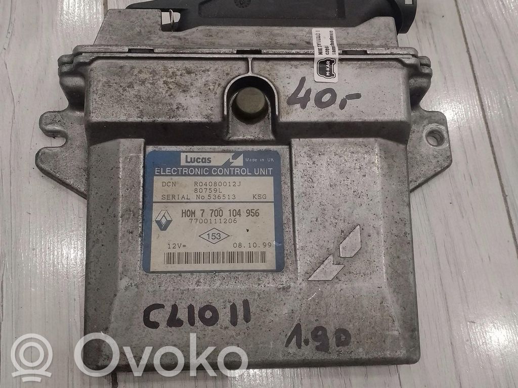 Renault Clio II Engine control unit/module ECU 