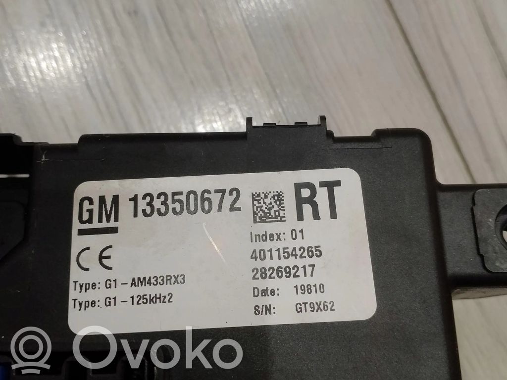 Opel Corsa D Citu veidu vadības bloki / moduļi 