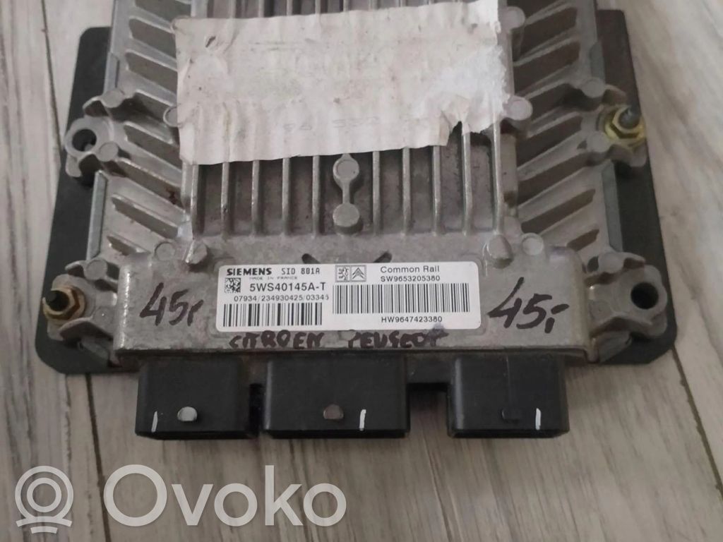 Peugeot 307 Engine control unit/module ECU 