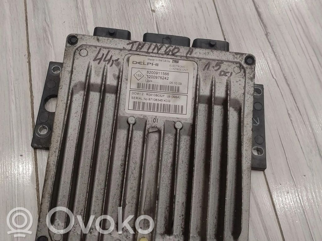 Renault Twingo II Engine control unit/module ECU 