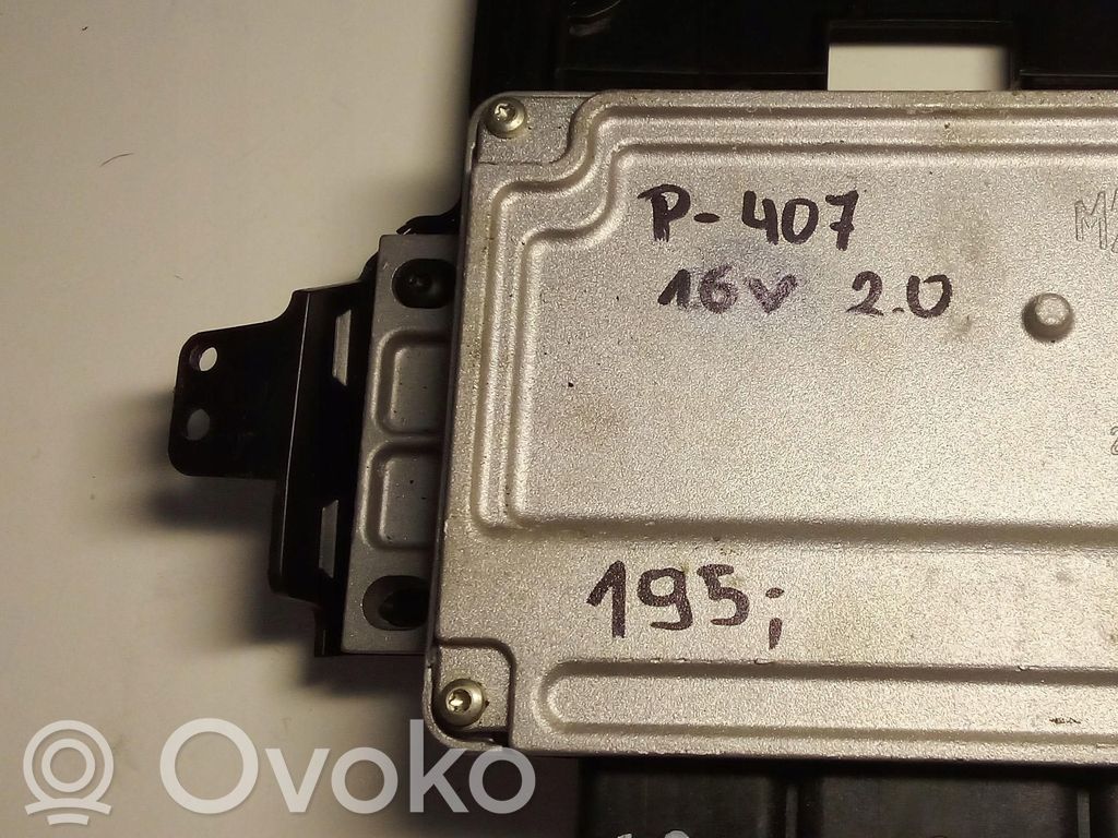 Peugeot 407 Engine control unit/module ECU 