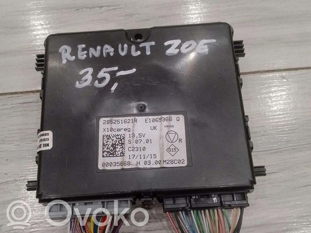 Renault Zoe Unidad de control/módulo del aire acondicionado 