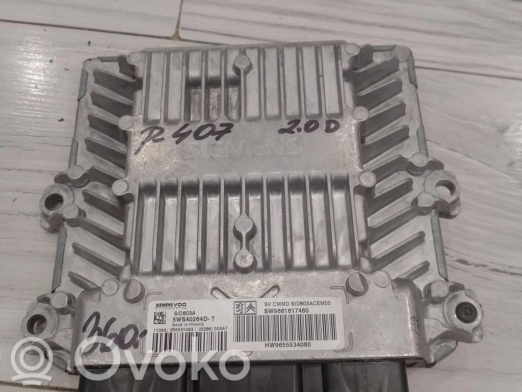 Peugeot 407 Engine control unit/module ECU 