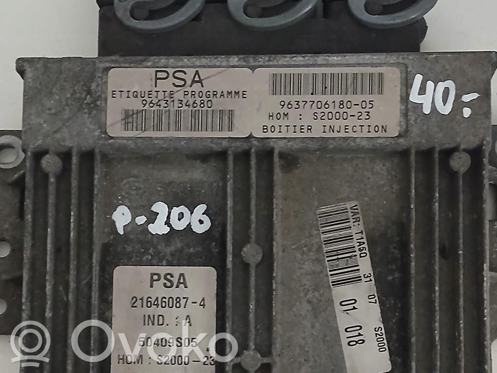 Peugeot 206 Engine control unit/module ECU 