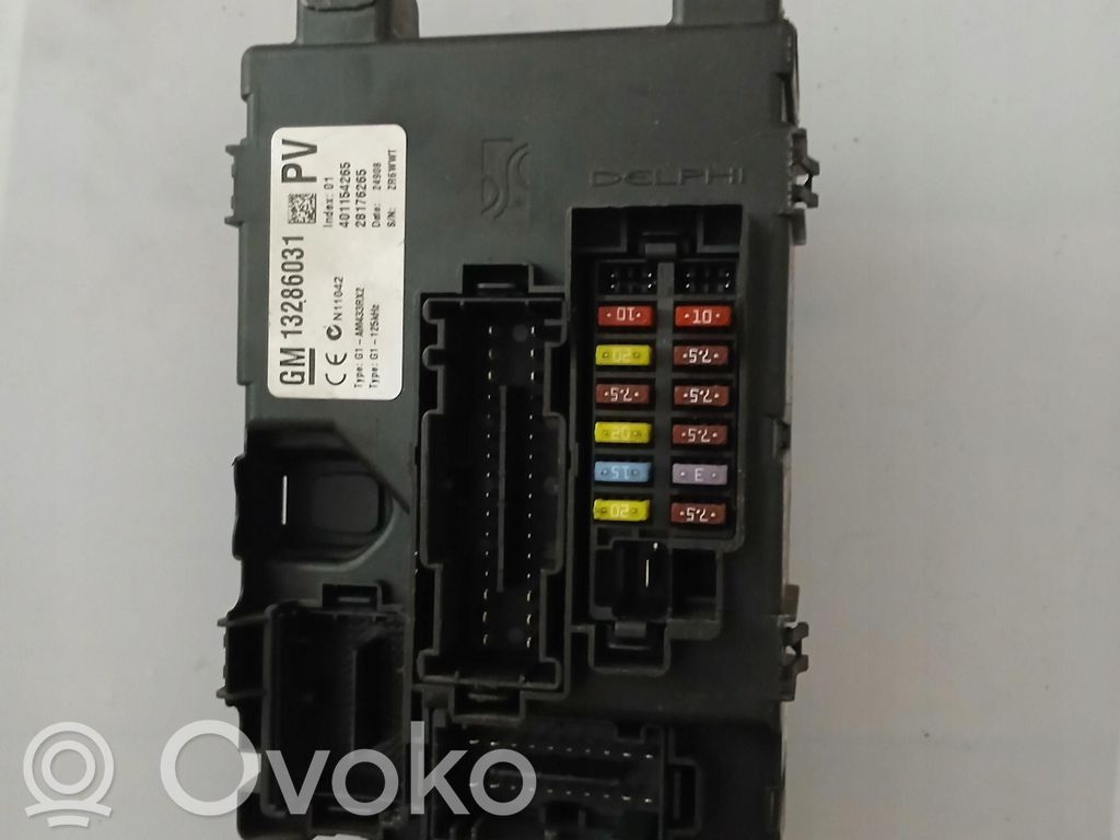 Opel Corsa D Comfort/convenience module 