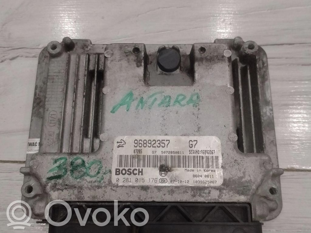 Engine control unit/module ECU   0281015176