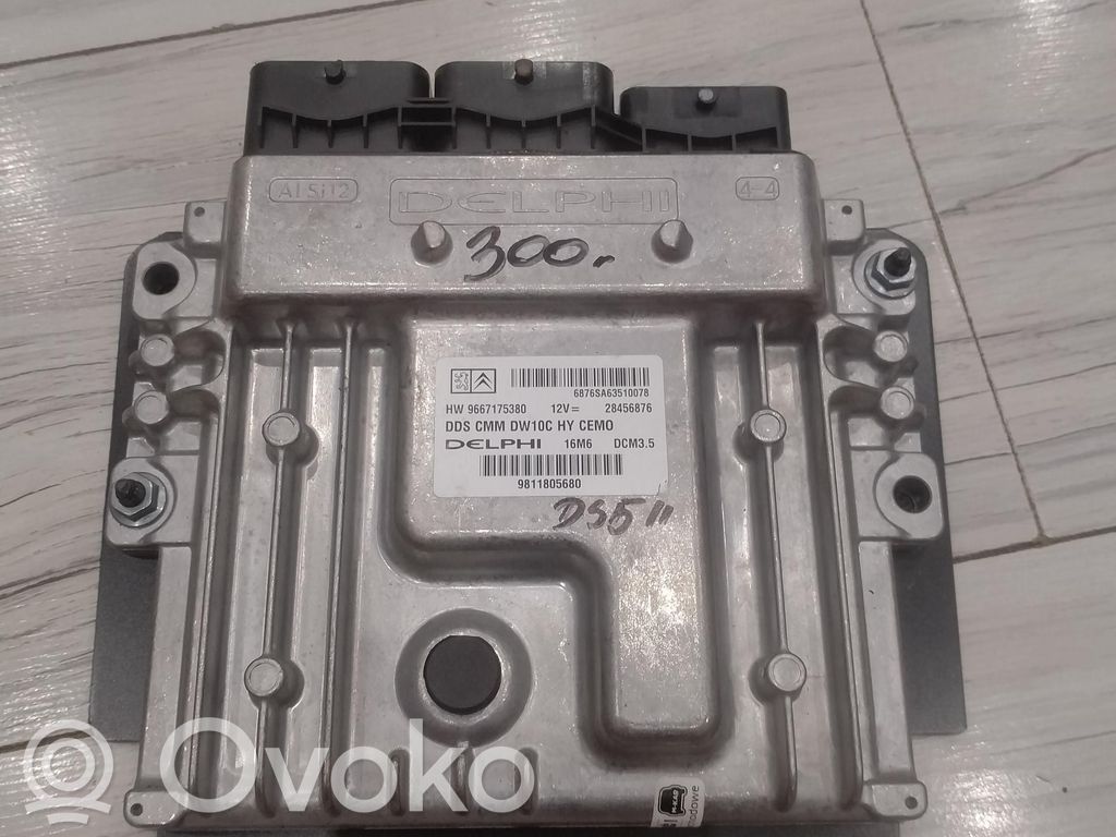 Citroen C4 Grand Picasso Engine control unit/module ECU 