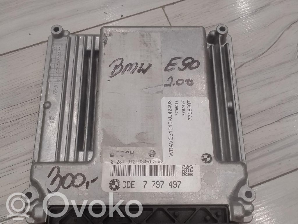 BMW 3 E90 E91 Engine control unit/module ECU 