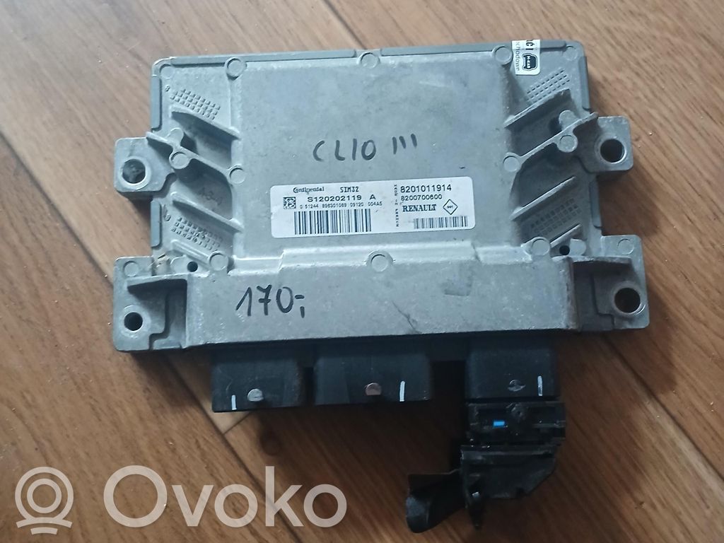 Renault Clio III Engine control unit/module ECU 