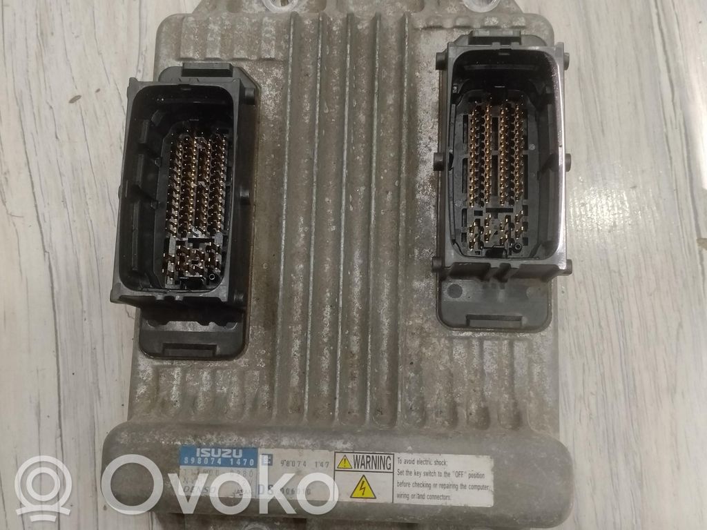 Opel Meriva A Engine control unit/module ECU 