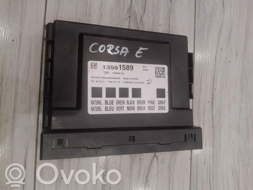 Opel Corsa E Comfort/convenience module 