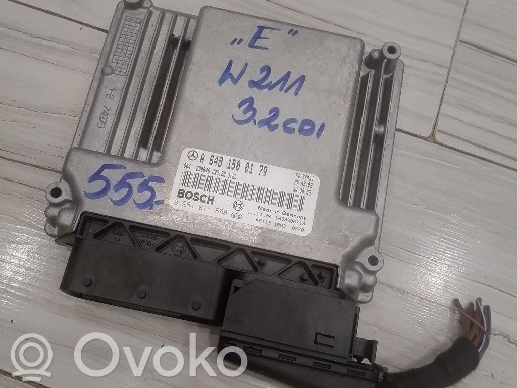 Mercedes-Benz E W211 Engine control unit/module ECU 