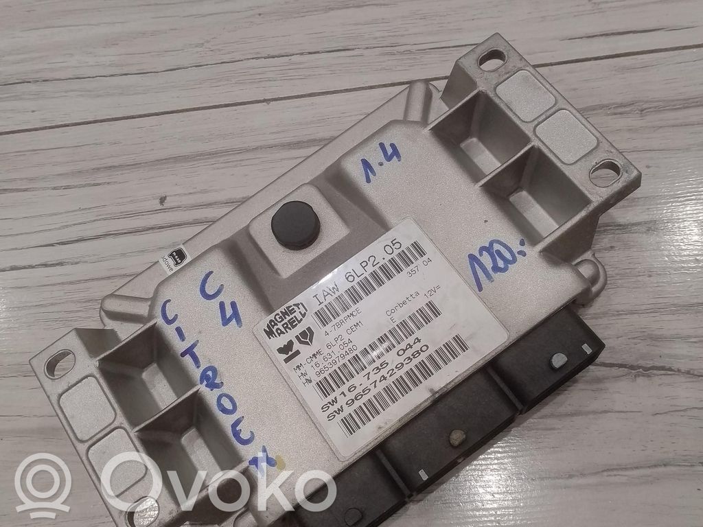 Citroen C4 Grand Picasso Unité de commande, module ECU de moteur 