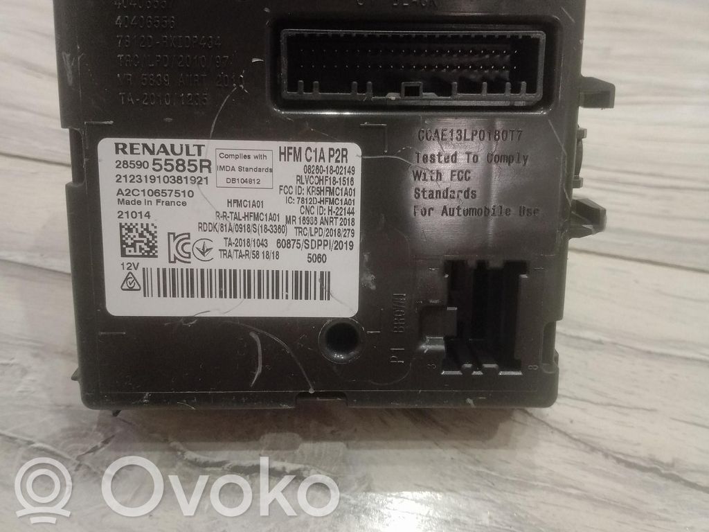 Renault Zoe Ignition key card reader 