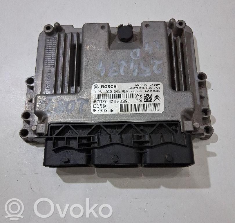 Peugeot 208 I Engine control unit/module ECU 