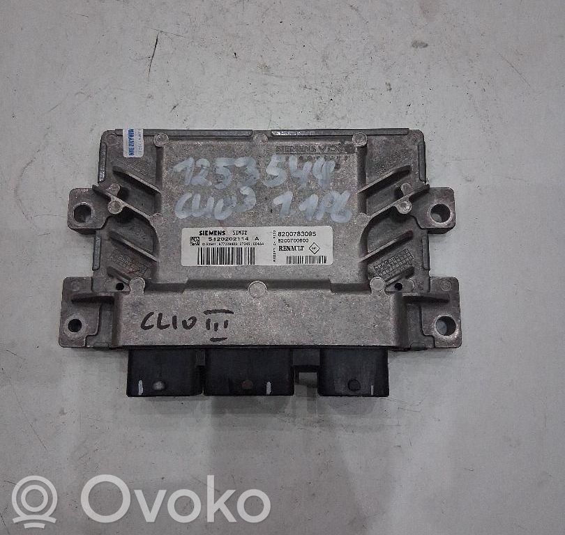 Renault Clio III Engine control unit/module ECU 
