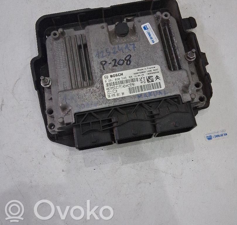 Peugeot 208 I Moottorin ohjainlaite/moduuli (käytetyt) 