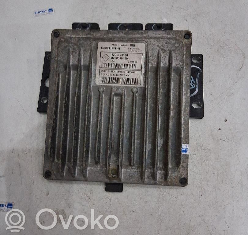 Renault Clio III Unité de commande, module ECU de moteur 