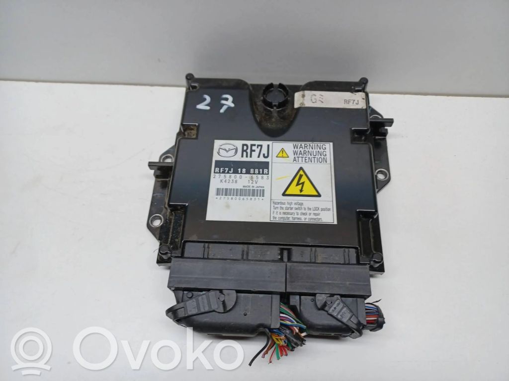 Engine control unit/module   2758006583,RF7J18881R,2748001