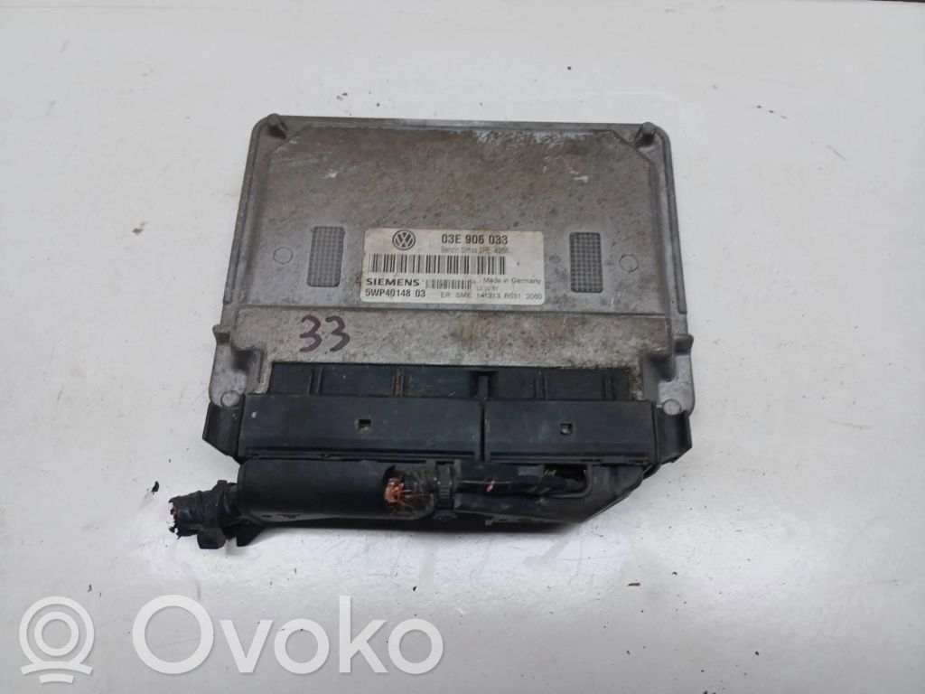 Engine control unit/module   03E906033,5WP4014803,035906033