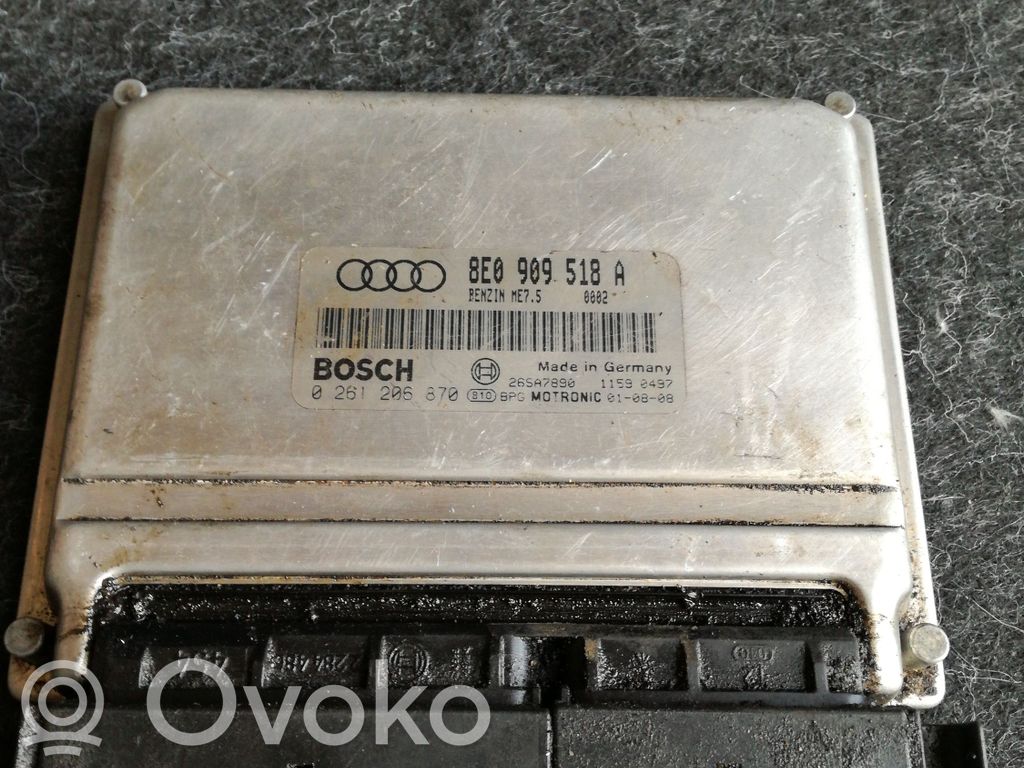 Engine control unit/module   8E0909518A