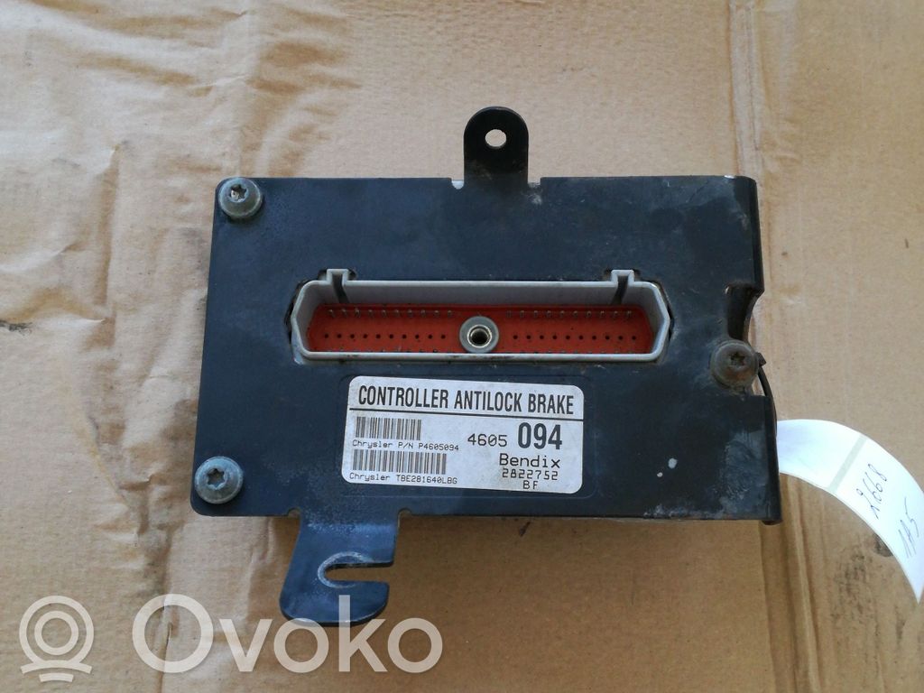Chrysler Stratus Brake system control unit/module 