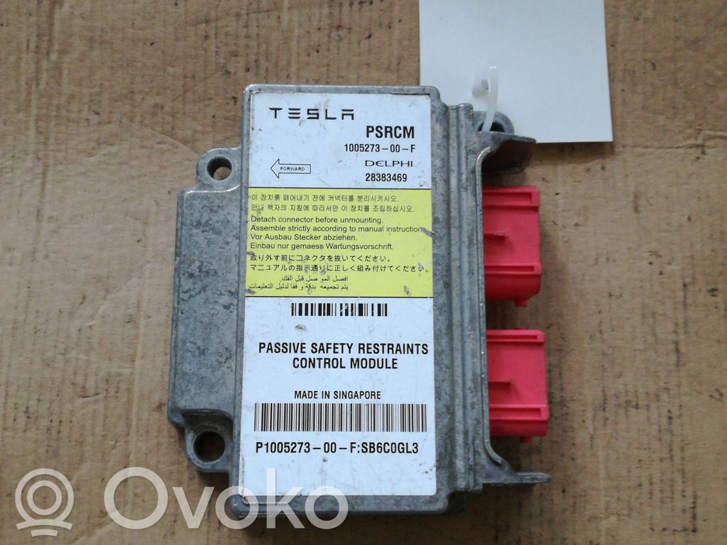 Tesla Model S Airbag control unit/module 