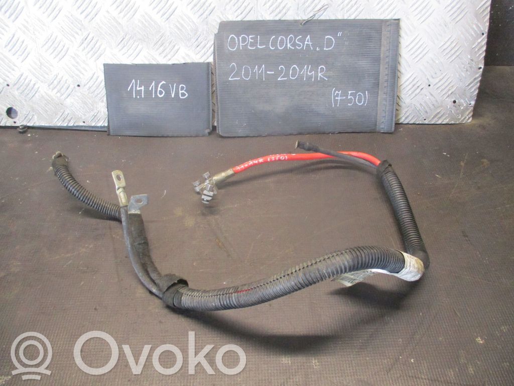 Opel Corsa D Pluskabel Batterie 
