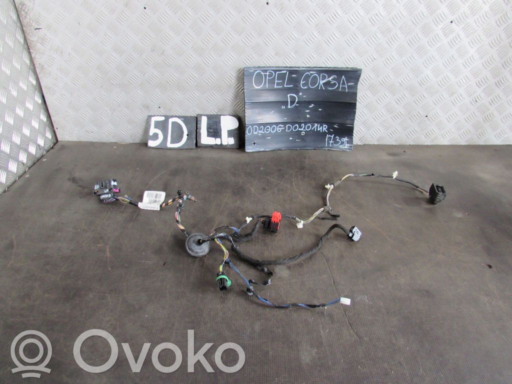 Opel Corsa D Etuoven johtosarja 