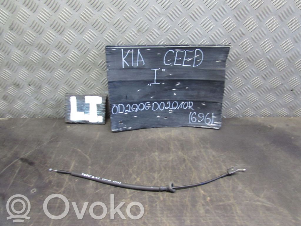Engine bonnet/hood lock release cable