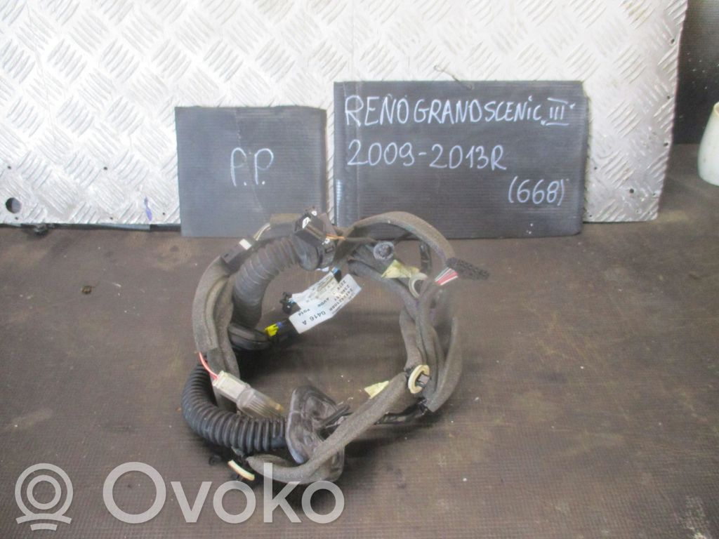 Renault Megane III Wiązka przewodów drzwi przednich 