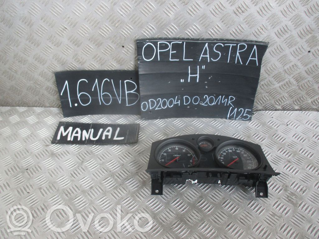 Opel Astra H Velocímetro (tablero de instrumentos) 