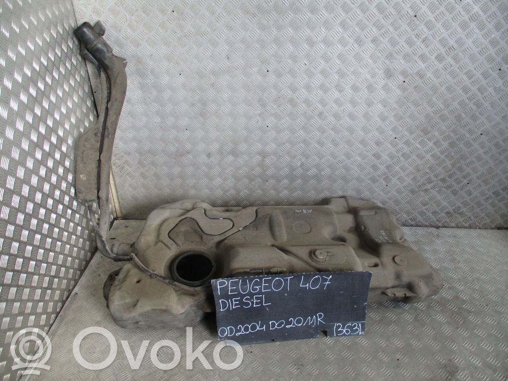 Peugeot 407 Polttoainesäiliö 