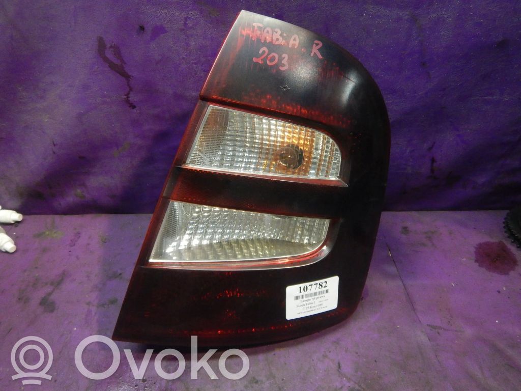 Skoda Fabia Mk1 (6Y) Luci posteriori