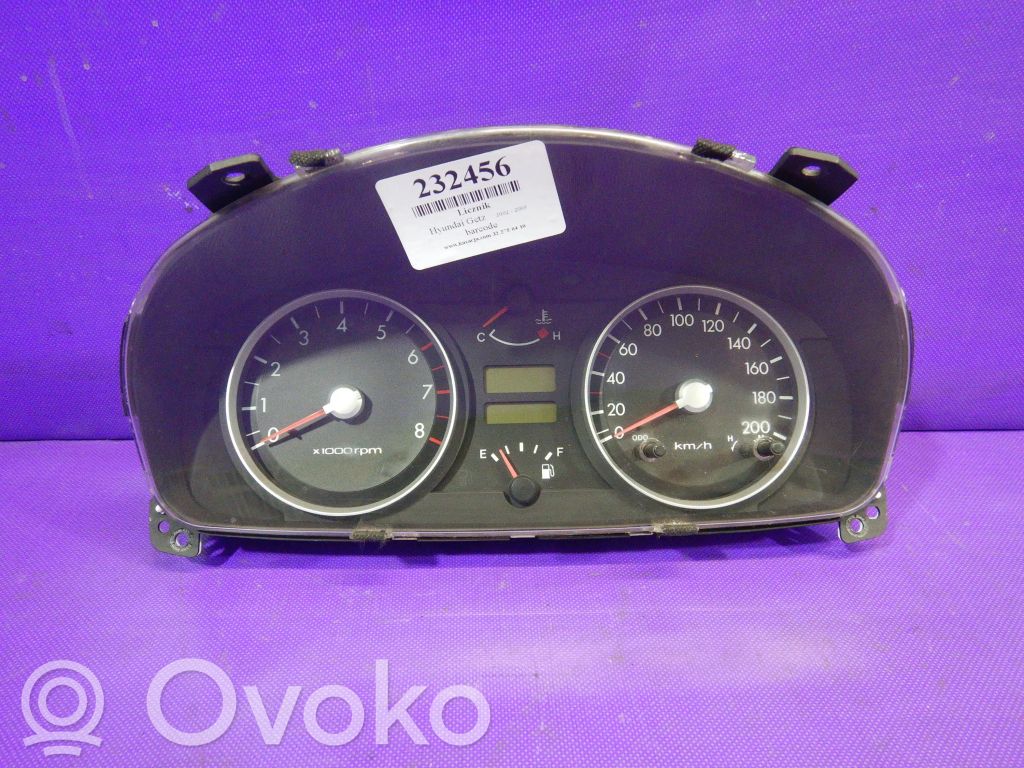 Hyundai Getz Tachimetro (quadro strumenti) 