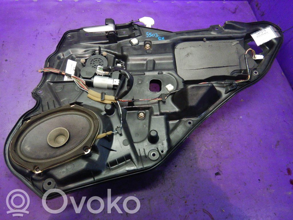 Mazda 6 Regulador de puerta trasera con motor 