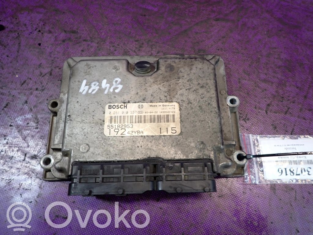 Fiat Stilo Engine control unit/module ECU 