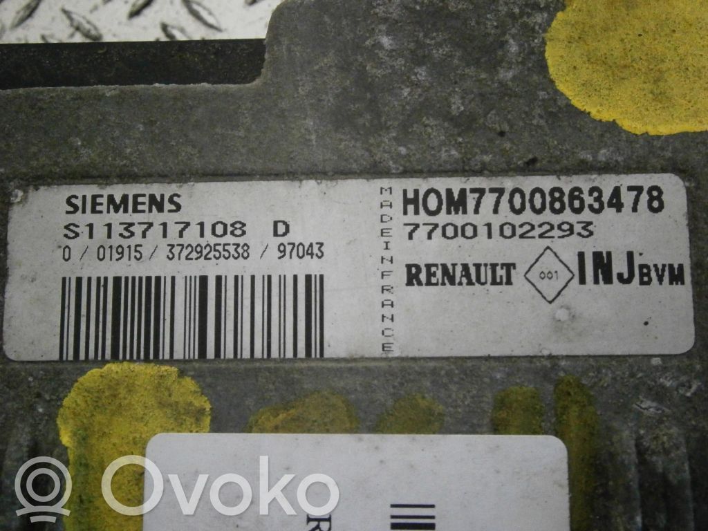 Renault Laguna I Engine control unit/module ECU 