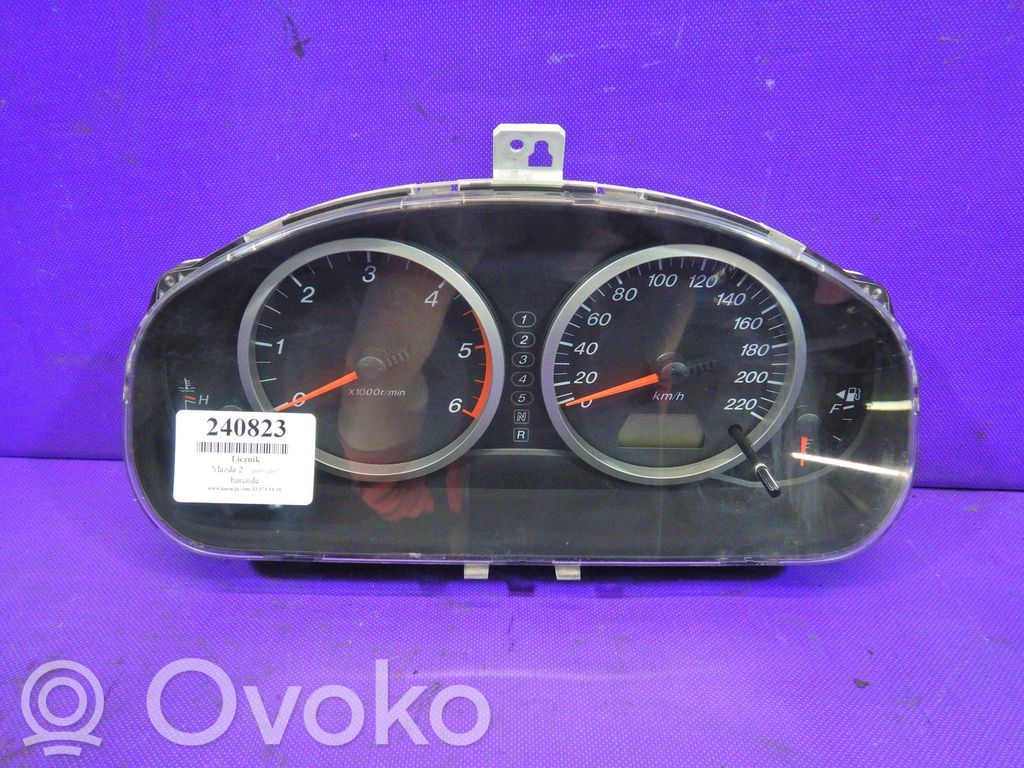 Mazda 2 Speedometer (instrument cluster) 