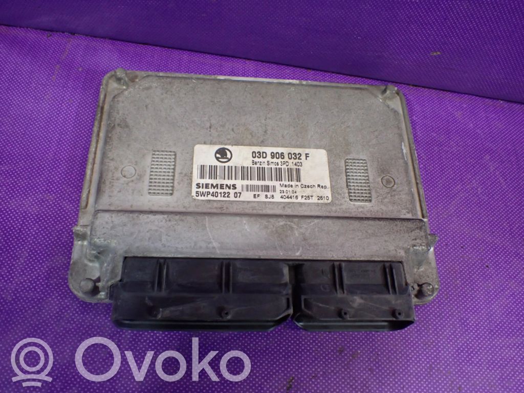 Skoda Fabia Mk1 (6Y) Engine control unit/module ECU 