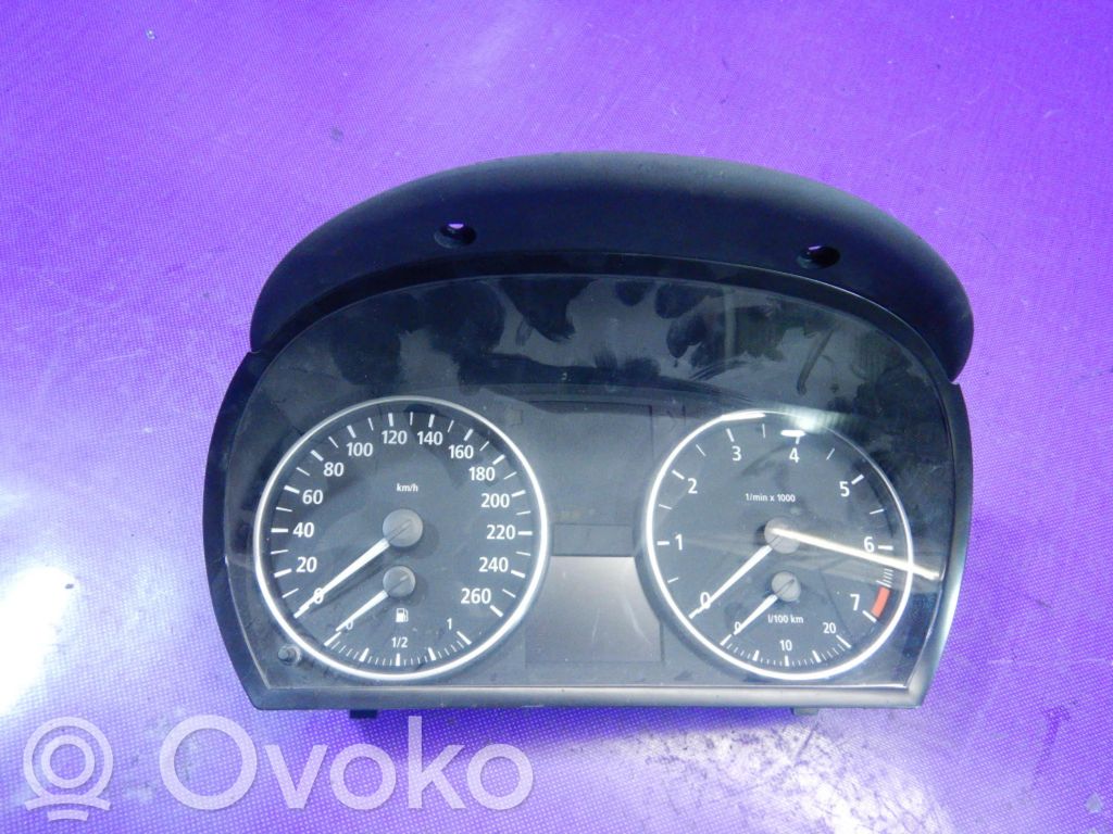 BMW 3 E90 E91 Licznik / Prędkościomierz 