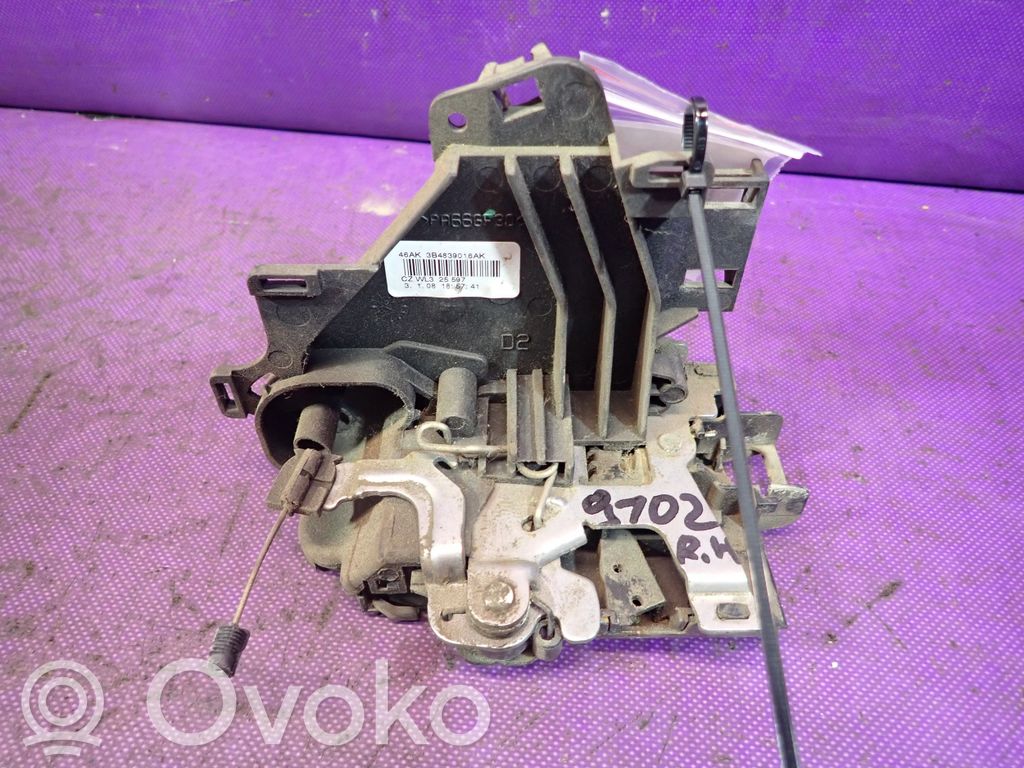 Skoda Fabia Mk2 (5J) Takaoven lukko 