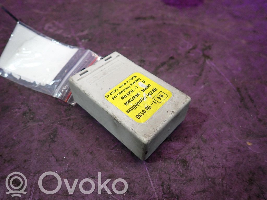 Chevrolet Matiz Immobilizer control unit/module 