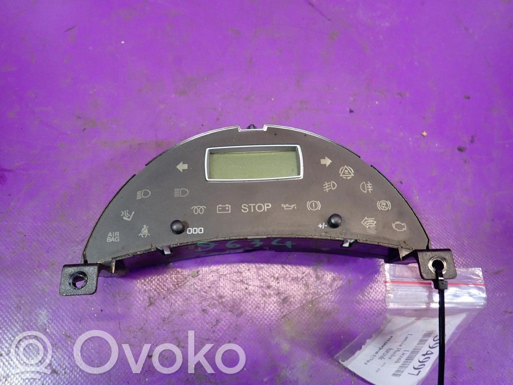 Geschwindigkeitsmesser Cockpit