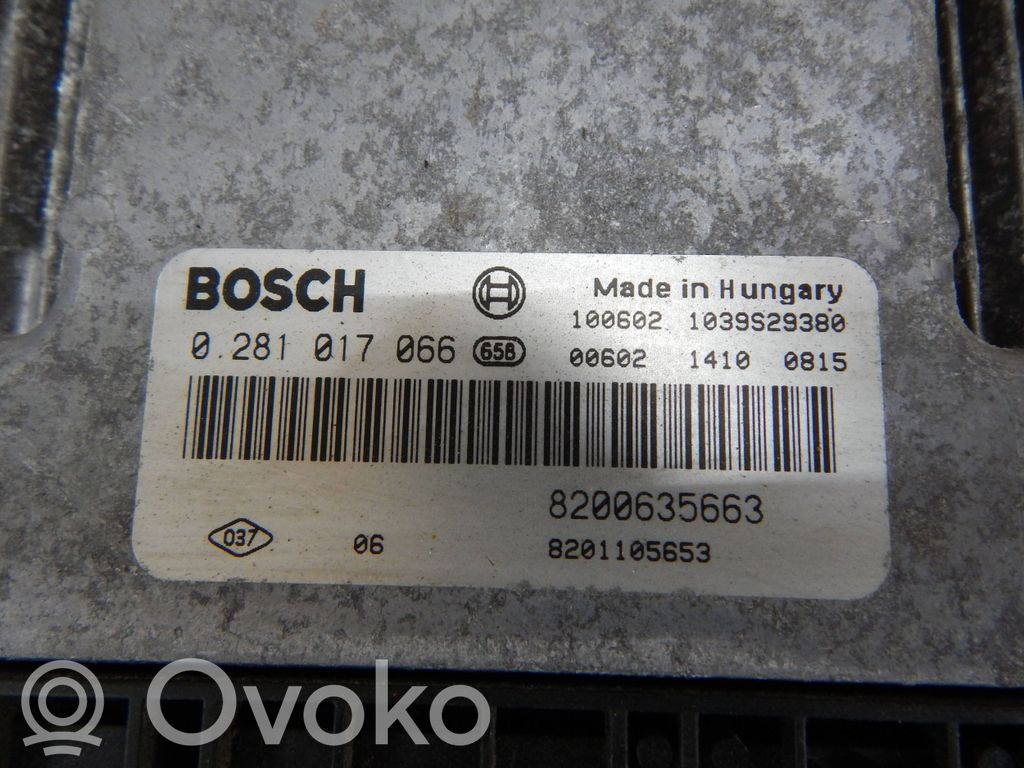 Renault Trafic II (X83) Engine control unit/module 