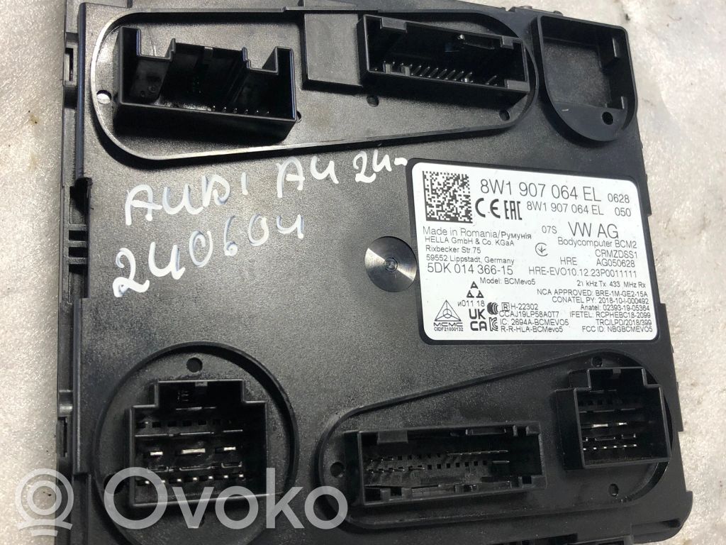 Audi A4 S4 B9 8W Comfort/convenience module 